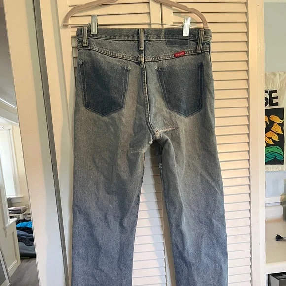 High-waisted Wrangler jeans - Picture 7 of 8